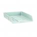Avery Basics Letter Tray Stackable Versatile A4 Foolscap Light Grey Ref 1132LGRY