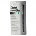 Pentel EnerGel Plus Rollerball Fine 0.5mm Tip 0.25mm Line Black Ref BLN25-A [Pack 12]