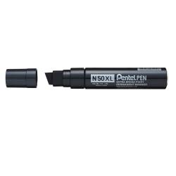 Cheap Stationery Supply of Pentel N50XL Jumbo Permanent Marker Up to 17mm Line Black N50XL-A Pack of 6 106895 Office Statationery