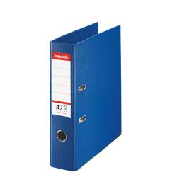 Cheap Stationery Supply of Esselte FSC No. 1 Power Lever Arch File PP Slotted 75mm Spine A4 Blue 811350 Pack of 10 10822X Office Statationery