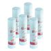 The image shows six small glue sticks from 5 Star Glues & Adhesives. Each glue stick is 10g and is solid, washable, and non-toxic. They are neatly placed in a pack with the 5 Star logo on it. The packaging also mentions that these glue sticks are from the 5 Star Office line. The sticks have a small size, making them easy to handle and store. They appear to be in a bright and vibrant color, making them visually appealing. The label states that each stick is rated with 5 stars. Overall, the image portrays a professional and trustworthy quality product.
