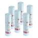 The photograph captures a pack of 6 5 Star Office Glue Stick Solid Washable Non-toxic in the large 40g size. The packaging prominently displays the brand name, 5 Star Glues & Adhesives, along with the product name and features. The glue sticks are neatly arranged in a row, with the bright and colorful packaging catching the eye. The solid white glue sticks contrast with the colorful packaging and appear easy to handle. The image showcases the products convenience and versatility, making it suitable for various office and home projects.