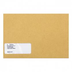 Cheap Stationery Supply of Sage Compatible Wage Envelope Self Seal Window 220x140mm Manilla SE47 Pack of 1000 Office Statationery