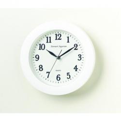 Cheap Stationery Supply of 5 Star Facilities Wall Clock Plastic 12 Hour Dial Diameter 250mm White 112952 Office Statationery