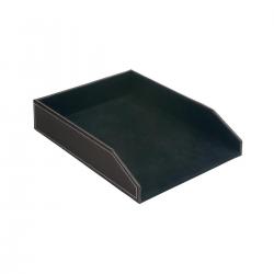 Cheap Stationery Supply of 5 Star Elite Letter Tray Faux Leather Brown 113162 Office Statationery