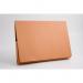 The Exacompta Legal Guildhall Legal Document Wallet is made of 315gsm material and is a vibrant orange color. It has a full flap to securely hold documents and measures W356xH254mm. This pack includes 50 wallets.