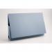 The photo shows 25 Exacompta Legal Guildhall Probate Wallets in a buff color, with blue accents on the edges. The wallets are neatly stacked on top of each other, ready to keep important legal documents organized and secure.