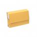 This picture shows a pack of 25 Exacompta Legal Guildhall Probate Wallets. The wallets are made of durable 315gsm manilla paper and are bright yellow in color. Each wallet is 75mm in size and designed to hold foolscap documents securely.