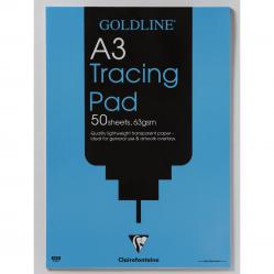 Cheap Stationery Supply of Goldline Popular Tracing Pad 63gsm Acid-free Paper 50 Sheets A3 GPT2A3Z Pack of 5 Office Statationery