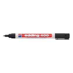 Cheap Stationery Supply of Edding 400 Permanent Marker Bullet Tip 1mm Line Black 4-400001 Pack of 10 122462 Office Statationery