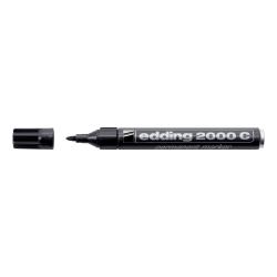 Cheap Stationery Supply of Edding 2000C Permanent Marker Bullet Tip 1.5-3mm Line Black 4-2000C001 Pack of 10 122464 Office Statationery