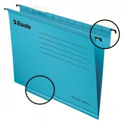 Cheap Stationery Supply of Esselte Pendaflex Plus Suspension File Manilla Cap 15mm V-base 210gsm FC Blue 90334 Pack of 25 127578 Office Statationery