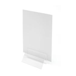 Cheap Stationery Supply of Crystal Menu Holder Clip 50mm Wide Clear 131639 Office Statationery