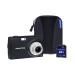 Praktica Z250 Digital Camera Kit 20MP HD Video Case and 32GB SD Card Black Ref PRA292