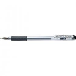 Cheap Stationery Supply of Pentel Hybrid Gel Grip Rollerball Pen 0.6mm Tip 0.3mm Line Black K116-AE Pack of 12 137588 Office Statationery