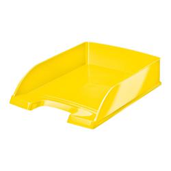 Cheap Stationery Supply of Leitz WOW Letter Tray Stackable Glossy Yellow 52263016 141842 Office Statationery