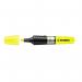 The picture shows five Stabilo Luminator Highlighters in a yellow wallet. The highlighters have a chisel tip, with a thickness of 2-5mm. The vibrant yellow color is perfect for highlighting important text.