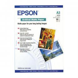 Cheap Stationery Supply of Epson Archival Matte Paper 189gsm A3 C13S041344 50 Sheets 142737 Office Statationery