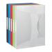 Rexel Choices Box File PP Elastic Strap 40mm Spine A4 Trans Black Ref 2115669