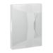 Rexel Choices Box File PP Elastic Strap 40mm Spine A4 Trans White Ref 2115670