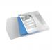 Rexel Choices Box File PP Elastic Strap 40mm Spine A4 Trans White Ref 2115670