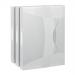 Rexel Choices Box File PP Elastic Strap 40mm Spine A4 Trans White Ref 2115670