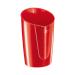 Rexel Choices Pen Pot 90x90x124mm Red Ref 2115617