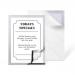 The photo shows a stack of five silver A3-sized Pelltech Literature Holders and Magnetic Display Frames. The frames appear sleek and modern, with clear pockets for easy insertion and display of various materials. Perfect for organizing and presenting information in any professional setting.