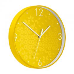 Cheap Stationery Supply of Leitz WOW Wall Clock 290x290x43mm Yellow 90150016 152768 Office Statationery