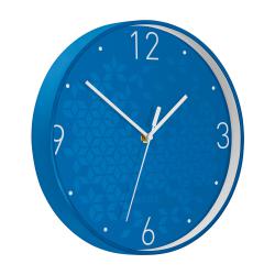 Cheap Stationery Supply of Leitz WOW Wall Clock 290x290x43mm Blue 90150036 153997 Office Statationery