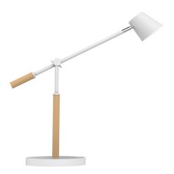 Cheap Stationery Supply of Unilux Vicky LED Desk Lamp 9W White/Beech 400120126 155209 Office Statationery
