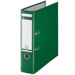 Cheap Stationery Supply of Leitz FSC Lever Arch File Plastic 80mm Spine A4 Green 10101055 Pack of 10 155896 Office Statationery