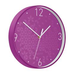 Cheap Stationery Supply of Leitz WOW Wall Clock 290x290x43mm Purple 90150062 156414 Office Statationery