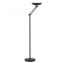 Cheap Stationery Supply of Unilux Dely Articulated LED Floor Lamp 30W 1.8m Black 400095666 156431 Office Statationery