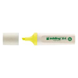 Cheap Stationery Supply of Edding e-24 EcoLine Highlighter Chisel Tip Assorted 4-24-4 Pack of 4 157629 Office Statationery