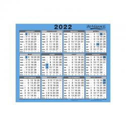 Cheap Stationery Supply of At-A-Glance 2022 Wall/Desk Calendar Year to View Gloss Board Binding 254x210mm White/Blue 930 2022 159030 Office Statationery