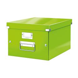 Cheap Stationery Supply of Leitz Click & Store Collapsible Storage Box Medium For A4 Green 60440054 160950 Office Statationery