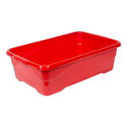 Cheap Stationery Supply of Strata Curve Box 30 Litre Red XW201B-RED 162091 Office Statationery