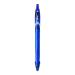The image shows a pack of 12 blue Bic Gel-ocity Quick Dry Gel Ink Pens with a 0.7mm tip. The pens have a sleek design and a smooth, comfortable grip. The gel ink dries quickly and produces clean, precise lines. Perfect for everyday writing tasks.