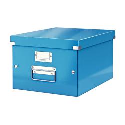 Cheap Stationery Supply of Leitz Click & Store Collapsible Storage Box Medium For A4 Blue 60440036 163222 Office Statationery