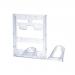 The Deflecto Wall Display Units Literature Holder is a sleek, modern A4 clear display. It is designed for easy wall mounting and features a connectable modular design. Perfect for organizing and showcasing your literature in any space.