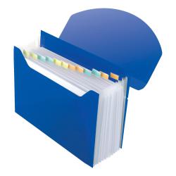 Cheap Stationery Supply of Rexel Optima Expanding Organiser File Polypropylene 13-Part A4 Blue 2102484 166440 Office Statationery