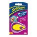 This photograph shows a sleek, modern Sellotape On-Hand Dispenser with Sellotape Sticky Tapes inside. The dispenser holds invisible tape, measuring 18mm in width and 15m in length. Perfect for any office or home organization needs.