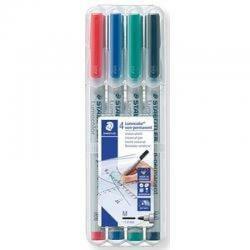 Cheap Stationery Supply of Non Permanent OHP+CD Pens Assorted Staedtler Pack  315WP4 169381 Office Statationery