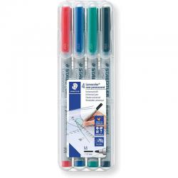 Cheap Stationery Supply of Non Permanent OHP+CD Pens Assorted Staedtler Pack  315WP4 169381 Office Statationery