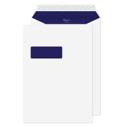 Cheap Stationery Supply of Blake Premium Pure Envelopes Pocket Peel & Seal Window 120gsm C4 Super White Wove RP84892 Pack of 250 Office Statationery
