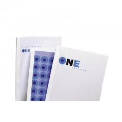 Cheap Stationery Supply of GBC Thermal Binding Covers 1.5mm Front PVC Clear Back Gloss A4 White IB370014 Pack of 100 Office Statationery