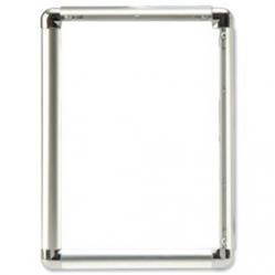 Cheap Stationery Supply of 5 Star Facilities Clip Display Frame Aluminium with Fixings Front-loading A2 420x13x594mm Silver 214528 Office Statationery