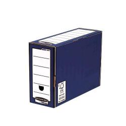 Cheap Stationery Supply of Bankers Box by Fellowes Premium Transfer File Blue and White 5902-FF Pack of 10 220835 Office Statationery
