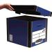 Bankers Box Premium Storage Box (Presto) Tall Blue FSC Ref 7260602 [Pack 10]